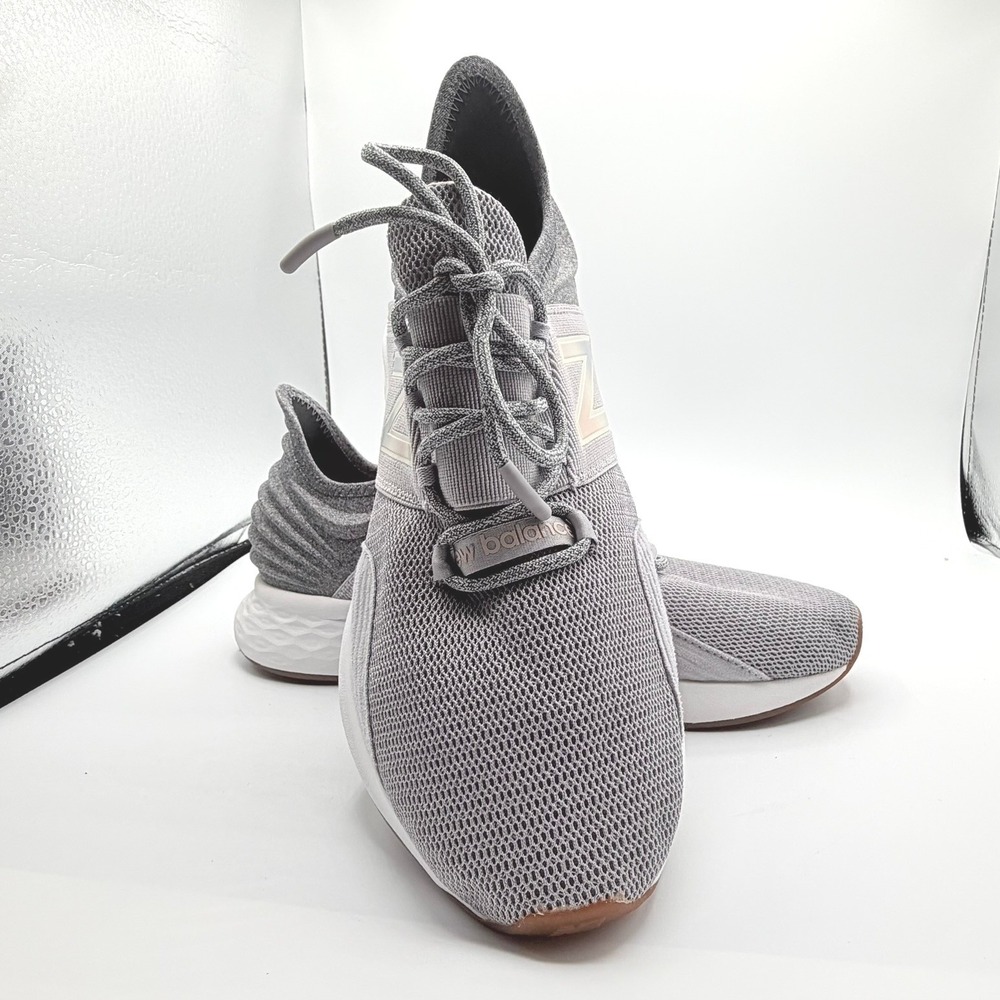 New Balance Fresh Foam Roav Womens 9.5 Grey WROAVTP Excellent Running Shoes